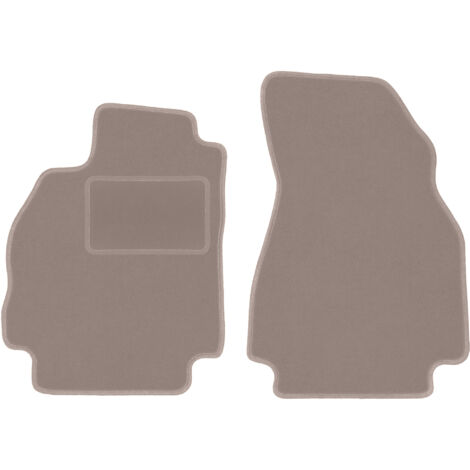 Alfombrillas delanteras beige para Renault Megane II Estate, Grandtour (2002-2008)