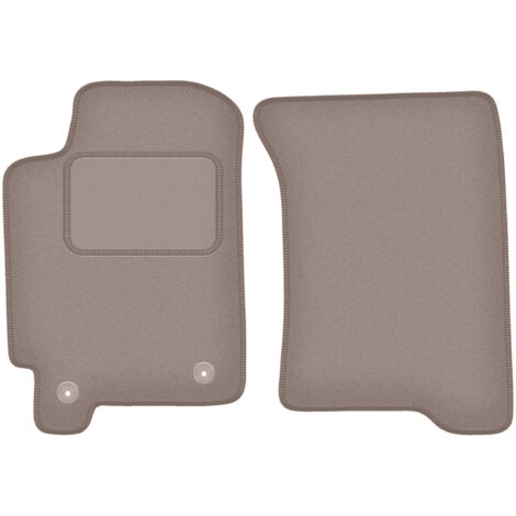 Alfombrillas delanteras beige para Subaru Impreza GC con salidas de aire hatchback, sedán, station wagon (1992-2001)