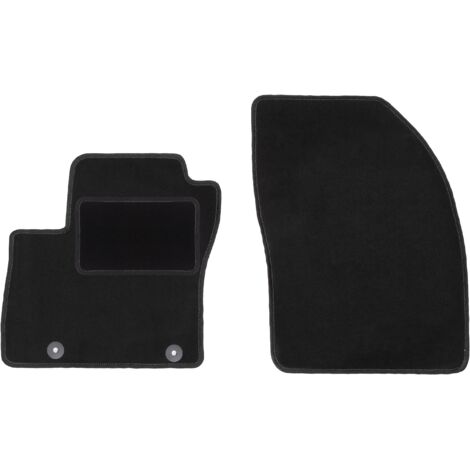 Alfombrillas delanteras negras para Ford Kuga MK1 SUV (2008-2011)