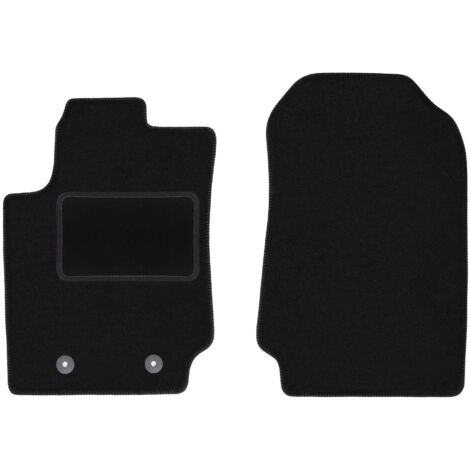 Alfombrillas delanteras negras para Ford Ranger pickup (2012-2019)