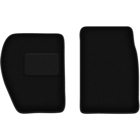 Alfombrillas delanteras negras para Land Rover Discovery I todoterreno (1989-1998)