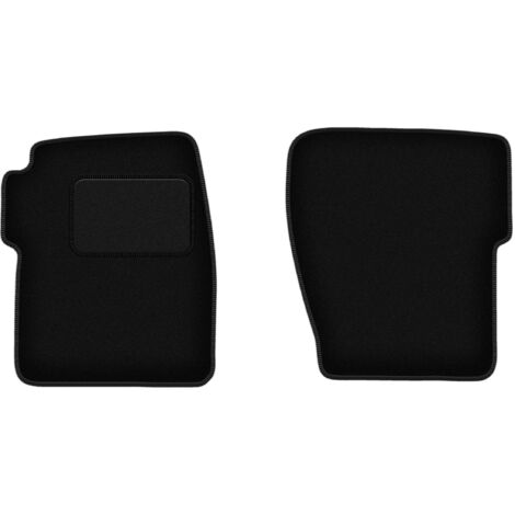 Alfombrillas delanteras negras para Land Rover Discovery II todoterreno (1998-2004)