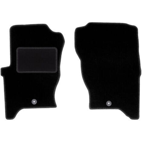 Alfombrillas delanteras negras para Land Rover Discovery III SUV (2004-2011)