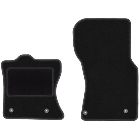 Alfombrillas delanteras negras para Land Rover Velar SUV (2017-)