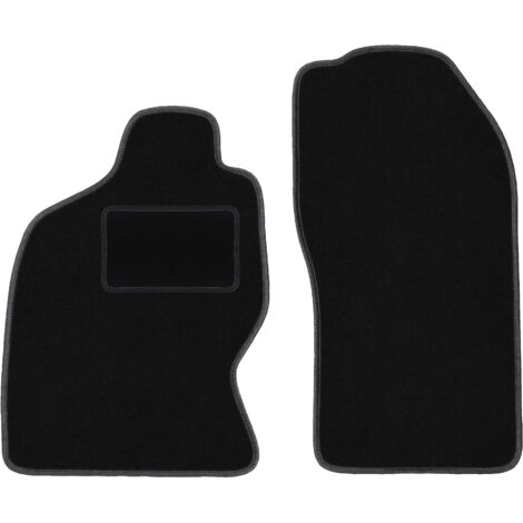 Alfombrillas delanteras negras para: Nissan Terrano II 0 (1993-2005)