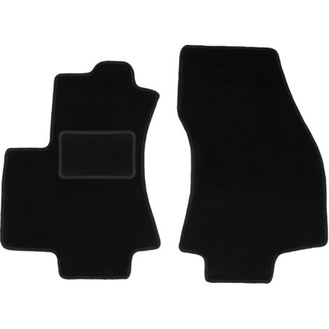 Alfombrillas delanteras negras para: Opel Zafira A monovolumen (1999-2005)