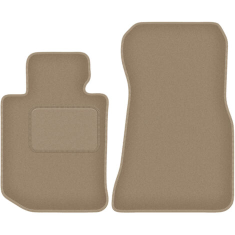 Alfombrillas delanteras para BMW 4 G23 Cabrio (2021-2022) beige