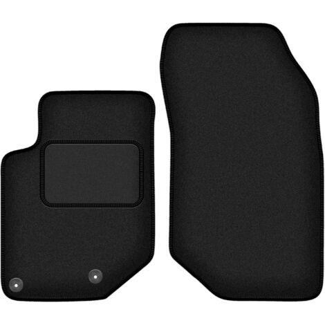 Alfombrillas delanteras para Citroën C4 X hatchback, sedán (2020-) negras