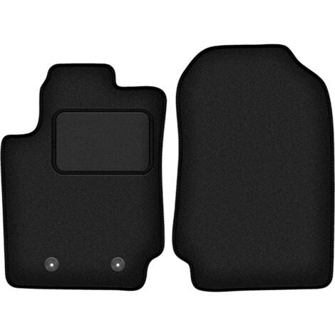 Alfombrillas delanteras para Ford Ranger MK5 FL pickup (2015-2022) negras
