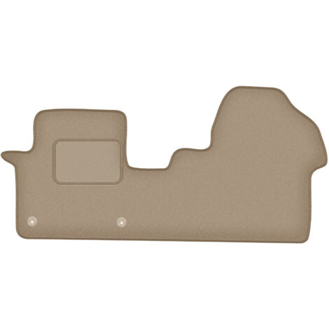 Alfombrillas delanteras para furgoneta Fiat Scudo III (2021-) beige