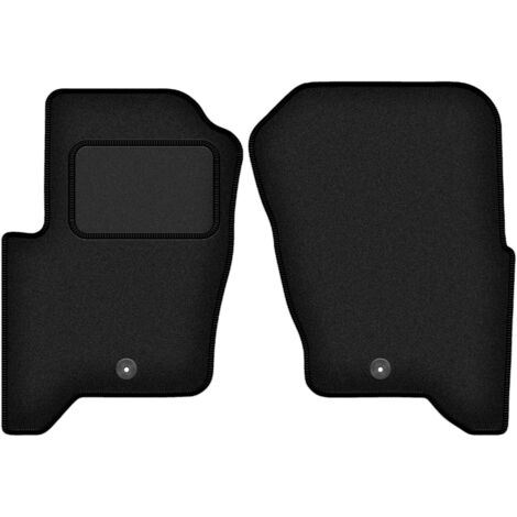 Alfombrillas delanteras para Land Rover Discovery IV SUV (2009-2016) negras