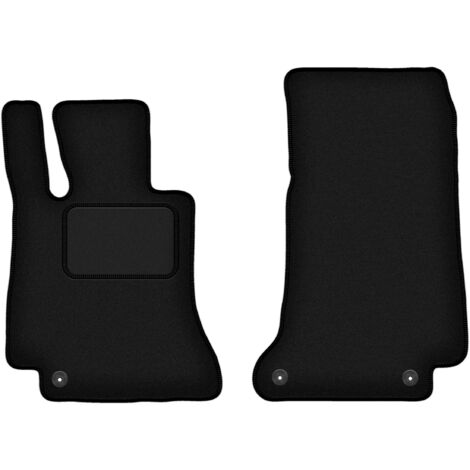 Alfombrillas delanteras para Mercedes E W213 Coupé (2015-) negras