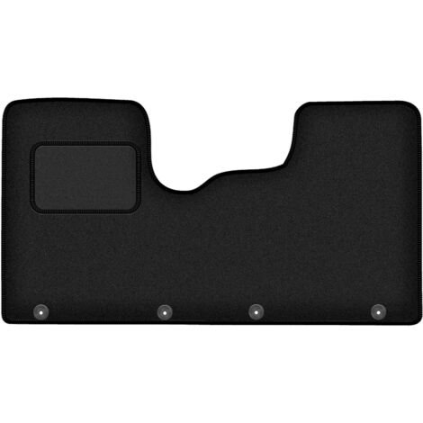 Alfombrillas delanteras para Nissan NV300 furgoneta (2016-) negras