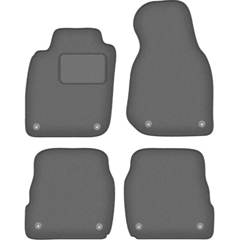 Alfombrillas grafito para: Audi A6 C5 avant, familiar, sedán, quattro, allroad (1997-2005)