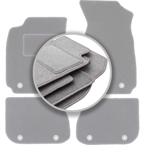 Alfombrillas grises para Audi A4 B5 FL sedán, familiar, avant (1999-2001)