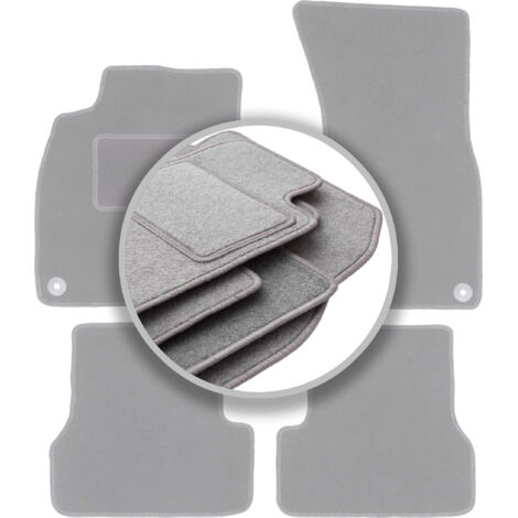 Alfombrillas grises para: Audi A6 C7 sedán, familiar, avant (2011-2017)