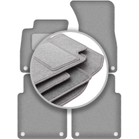 Alfombrillas grises para Audi A8 D3 Long (2002-2009)