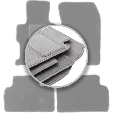 Alfombrillas grises para Honda Civic IX sedán (2011-2016)