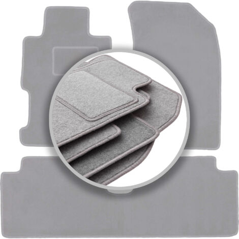 Alfombrillas grises para Honda Civic VII sedán (2001-2005)