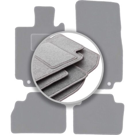 Alfombrillas grises para Mercedes S W220 sedán corto (1998-2005)