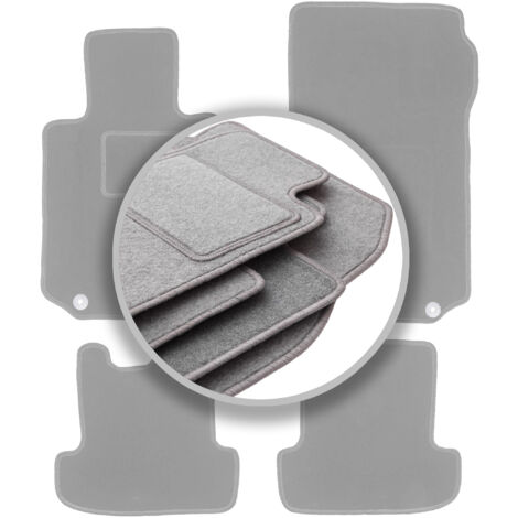 Alfombrillas grises para Mercedes W207 Coupé Clase E (2009-)