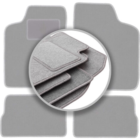 Alfombrillas grises para Opel Kadett E hatchback, station wagon, sedan, cabrio (1984-1991)