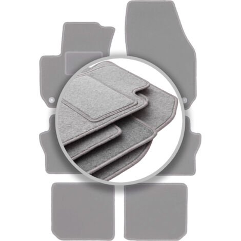 Alfombrillas grises para Opel Zafira B monovolumen (2005-2014)