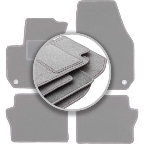 Alfombrillas grises para Opel Zafira B monovolumen (2005-2014)