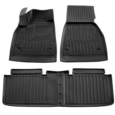 Alfombrillas para el Tesla Model S 2012-2021 Liftback, pre-Facelift