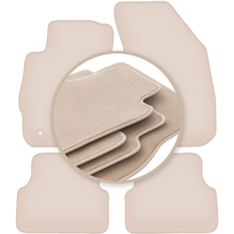 Alfombrillas PREMIUM beige para: Chevrolet Aveo II T300 hatchback, sedan 2011-