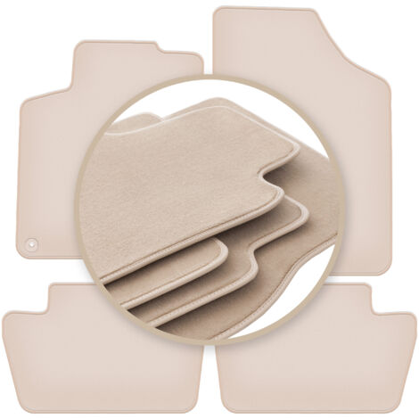 Alfombrillas PREMIUM beige para: Citroën C4 II hatchback, station wagon 2010-2018