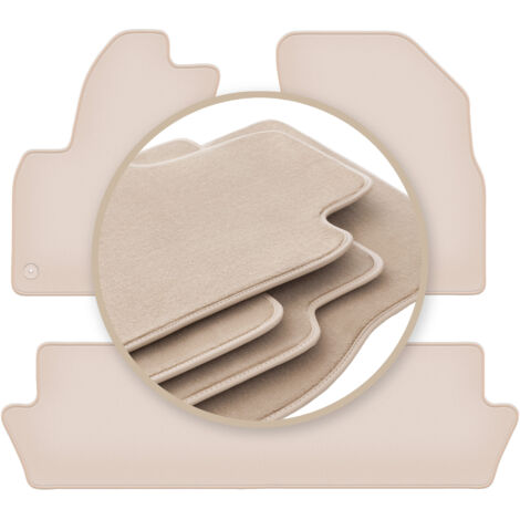 Alfombrillas PREMIUM beige para: Citroën C4 Picasso I monovolumen 2006-2013
