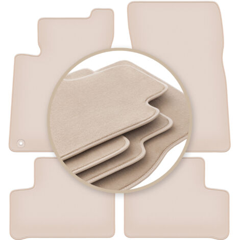 Alfombrillas PREMIUM beige para: Mercedes B W247 monovolumen 2018-