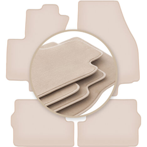Alfombrillas PREMIUM beige para: Opel Zafira A monovolumen 1999-2005
