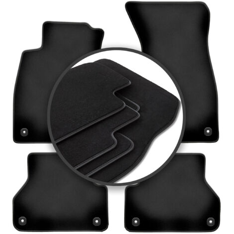 Alfombrillas premium para Audi A4 B9 sportback, sedán, station wagon, avant, allroad (2015-)