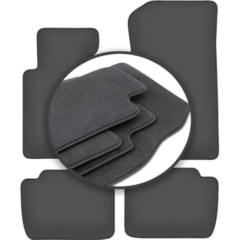 Alfombrillas premium para BMW 3 E46 compacto, coupé, sedán, familiar, touring (1998-2007)