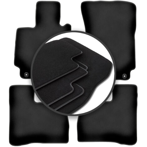 Alfombrillas premium para Mercedes W221 Clase S Sedán corto (2005-2013)