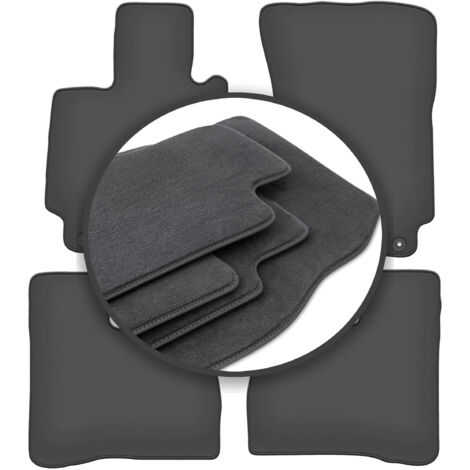 Alfombrillas premium para Mercedes W221 Clase S Sedán corto (2005-2013)