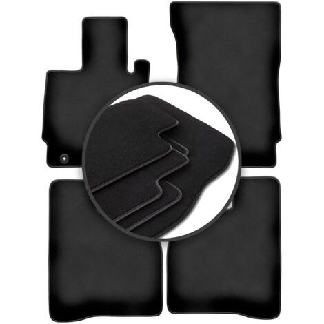 Alfombrillas premium para Mercedes W221 Clase S Sedán largo (2005-2013)