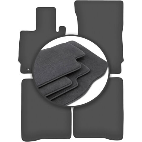 Alfombrillas premium para Mercedes W221 Clase S Sedán largo (2005-2013)