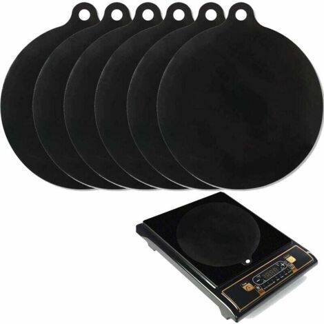 alfombrillas protectoras para placa de inducción eléctrica, de silicona antideslizante, antiarañazos y aislantes.