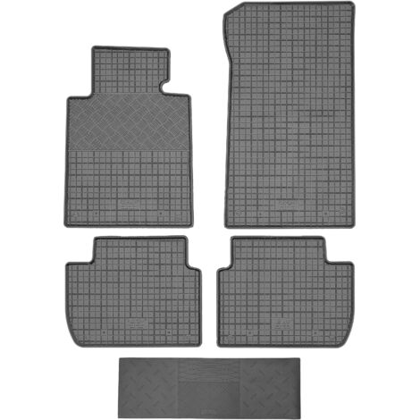 Alfombrillas RIGUM 903119 + Funda 900101 - BMW Serie 3 E46 Sedán / Familiar / Hatchback / Coupé de 1998-2005, llantas de aleación BMW delanteras y traseras - INSTALACIÓN