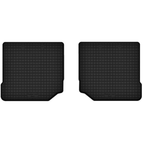 Alfombrillas traseras de goma (2 uds.), universales para: Audi A4 B5 sedán, familiar, avant (1995-1999)