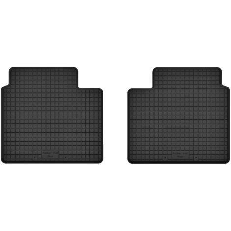Alfombrillas traseras de goma (2 uds.), universales para: Ford Ranger Raptor pickup (2019-)