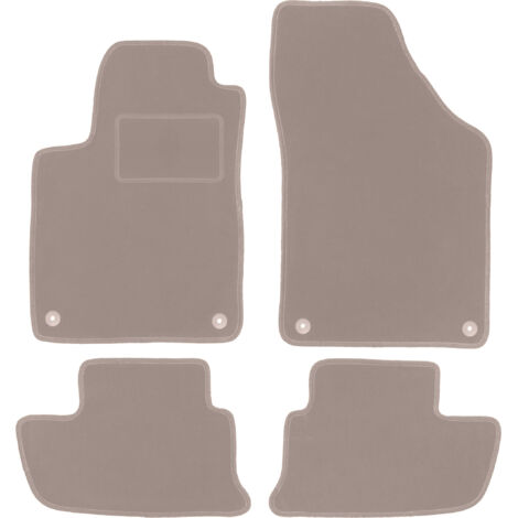 Alfombrillas velour beige para: Peugeot RCZ coupé (2010-2015)
