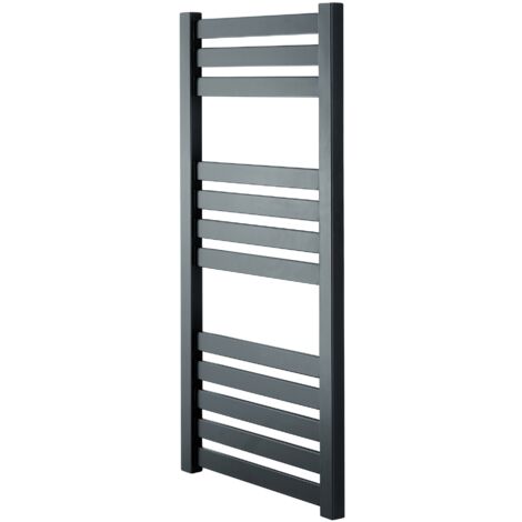 Algarve (Vas) Anthracite  Heated Towel Rail 500 x 960mm
