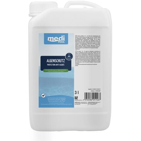 Algenverhütung, Algenschutz 3L von mediPOOL