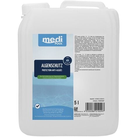 Algenverhütung, Algenschutz 5L mediPOOL