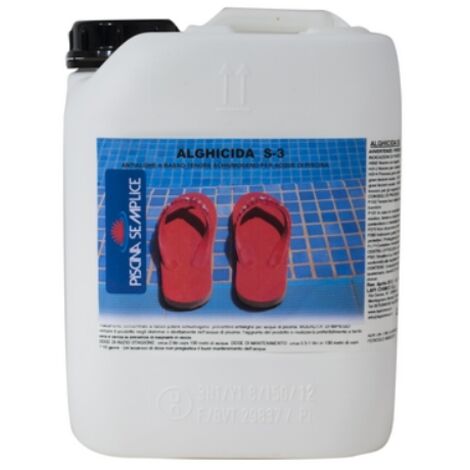 ALGHICIDA DI BASE "S3" PER PISCINE 10 Kg LAPI