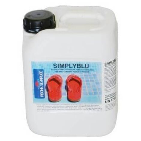 ALGHICIDA MULTIFUNZIONE SIMPLYBLU PER PISCINA 10 Kg LAPI
